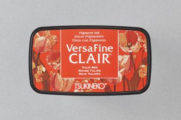 Versafine Clair oil based pigment ink - Vivid ""Tulip red